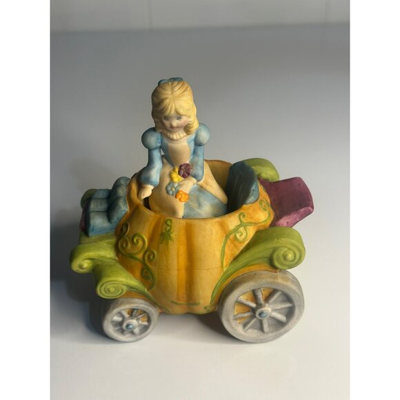 VTG 1986 Franklin Mint Cinderella by Maggie-Murphy 4.5" Fairytale Porcelain - Picture 2 of 8